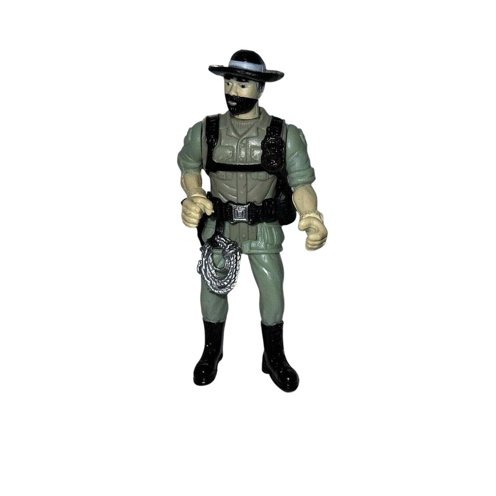 Boley Dinosaur Explorer Replacement Action Figure Ranger Safari Man Green Hat
